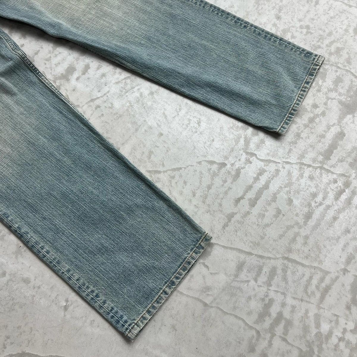 Balenciaga Balenciaga SS21 Hybrid Flannel Shirt Denim Jeans Size US 31 - 8 Thumbnail