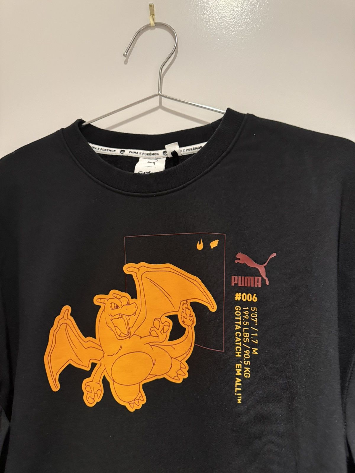 Puma Puma x Pokemon - Charizard Crew Neck Size US M / EU 48-50 / 2 - 2 Thumbnail