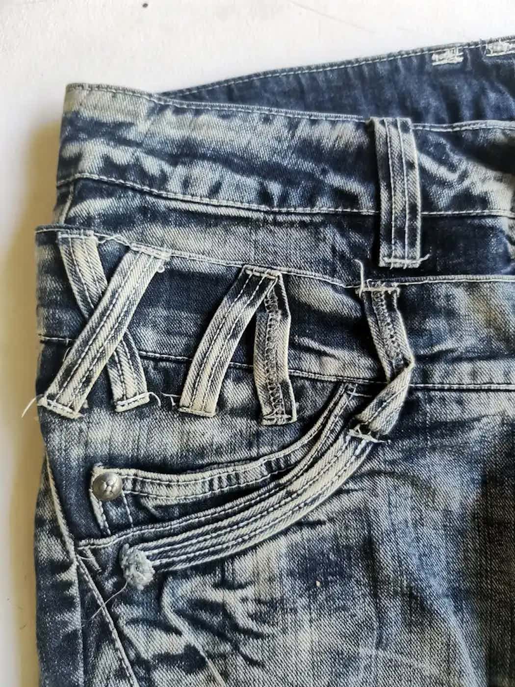 Vintage Very Rare Style Design Jeans Pants Size US 31 - 3 Thumbnail