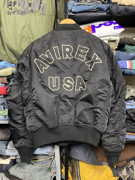 Vintage vintage avirex MA-1 USAF Bomber jacket | Grailed
