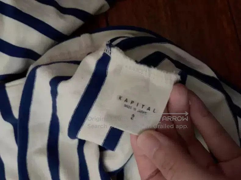 Kapital kapital blue long sleeves. Size US M / EU 48-50 / 2 - 3 Thumbnail