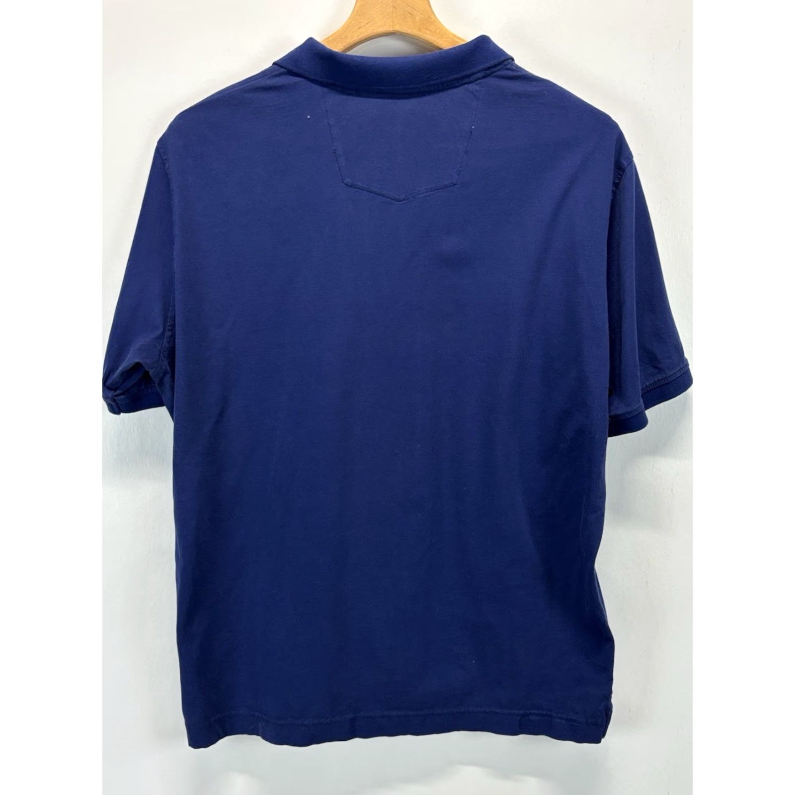 Robert Graham Robert Graham Polo Shirt Men XL Blue Embroidered Skull Rose Short Sleeve 100% Cotton Knit Mens Size US XL / EU 56 / 4 - 3 Thumbnail