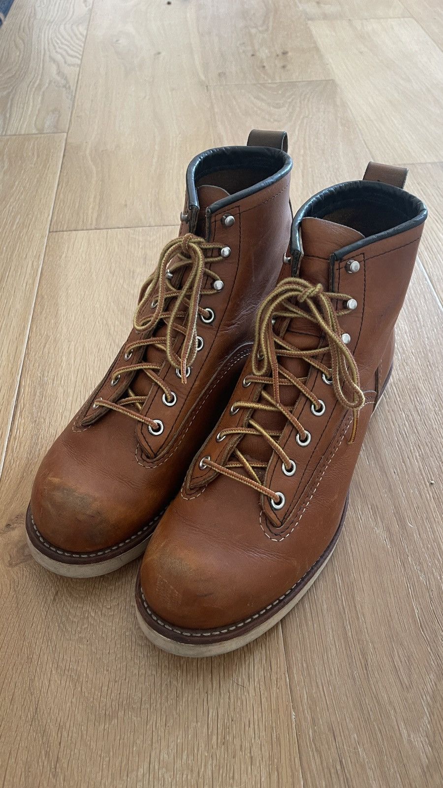 Red Wing 2904 Lineman in Oro-iginal Size US 8.5 / EU 41-42 - 1 Thumbnail