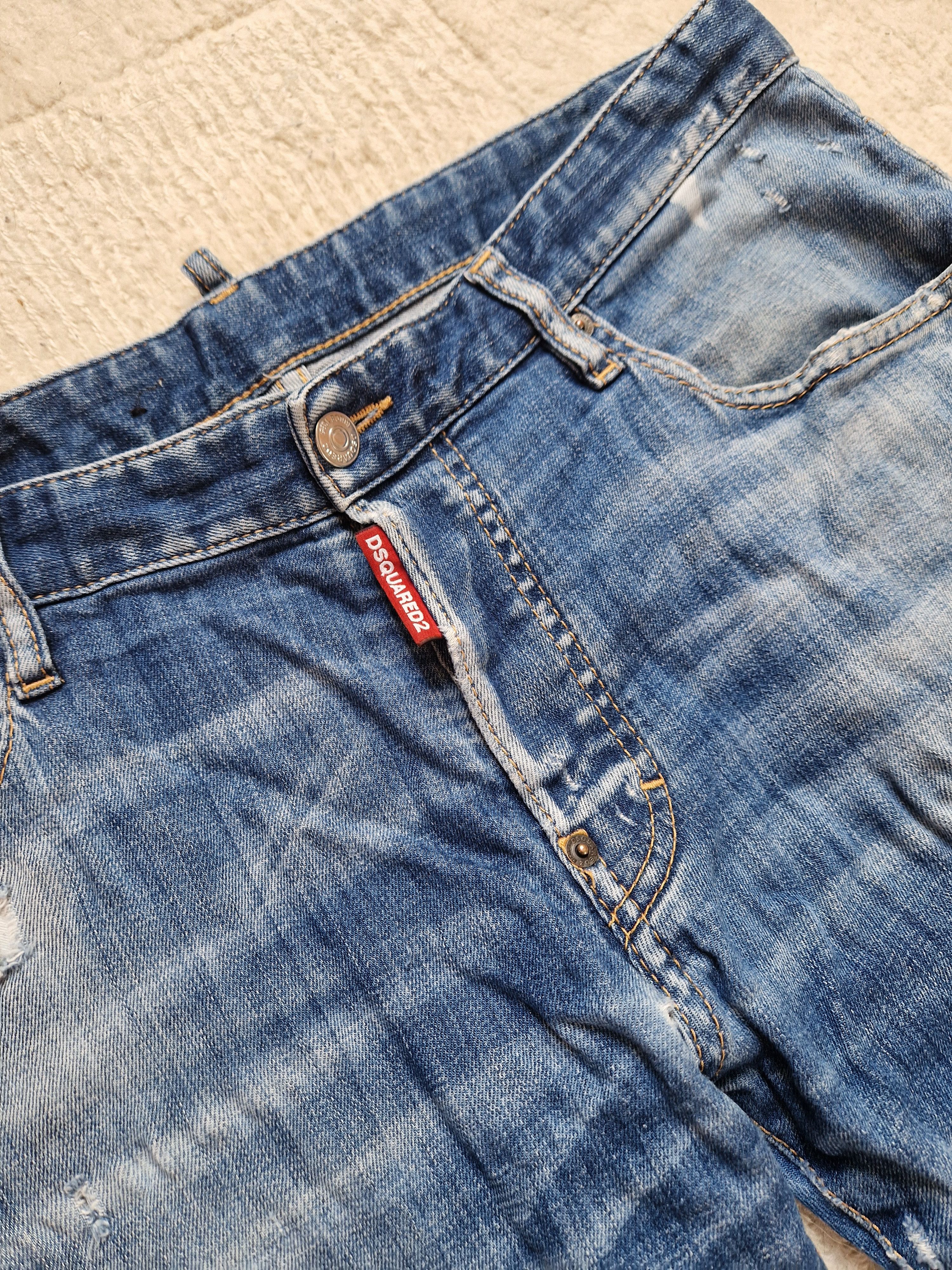Dsquared2 Authentic DSQUARED2 ripped patch jeans denim distressed Size US 34 / EU 50 - 2 Thumbnail