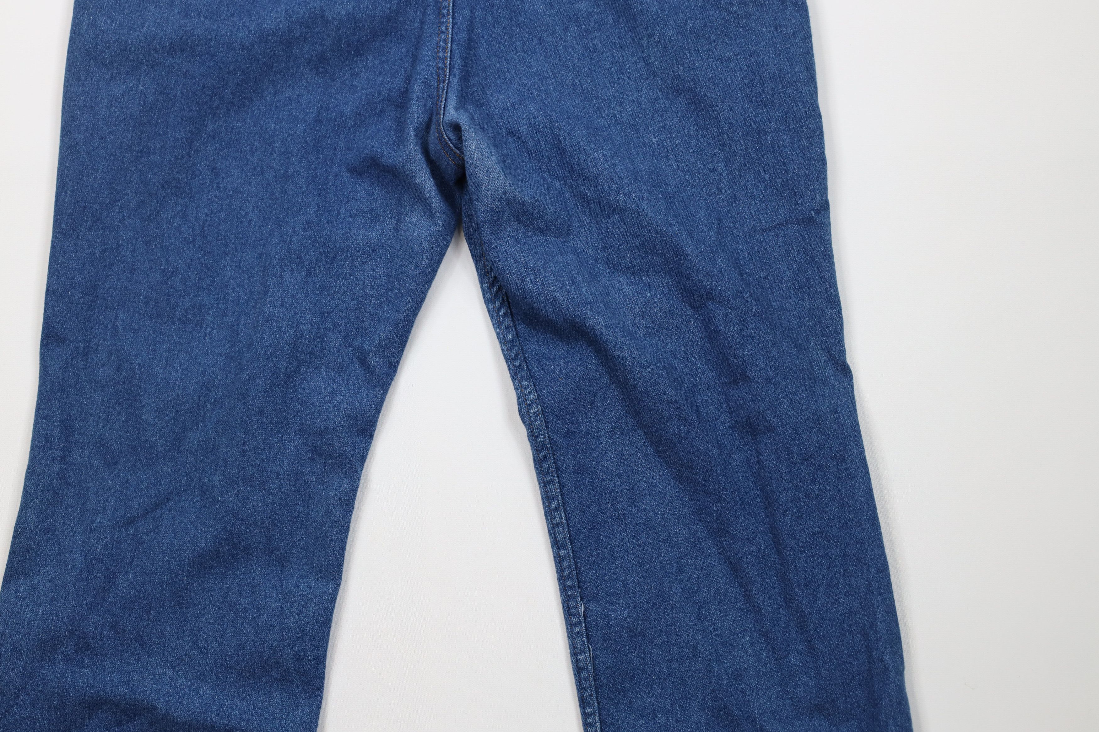 Levi's Vintage 80s Levis Stretch Wide Leg Denim Jeans Blue USA Size US 40 / EU 56 - 13 Thumbnail