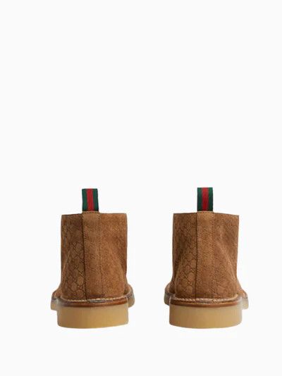 Gucci o1mt1gz0226 Ankle Boots in Brown Size US 11.5 / EU 44-45 - 3 Thumbnail