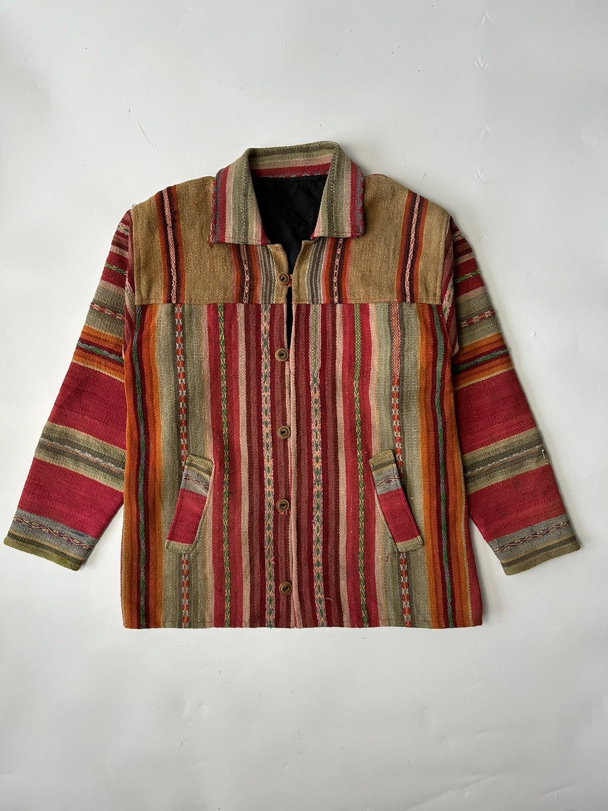 Handmade HANDMADE NAVAJO STYLE JACKET Size US L / EU 52-54 / 3 - 1 Thumbnail