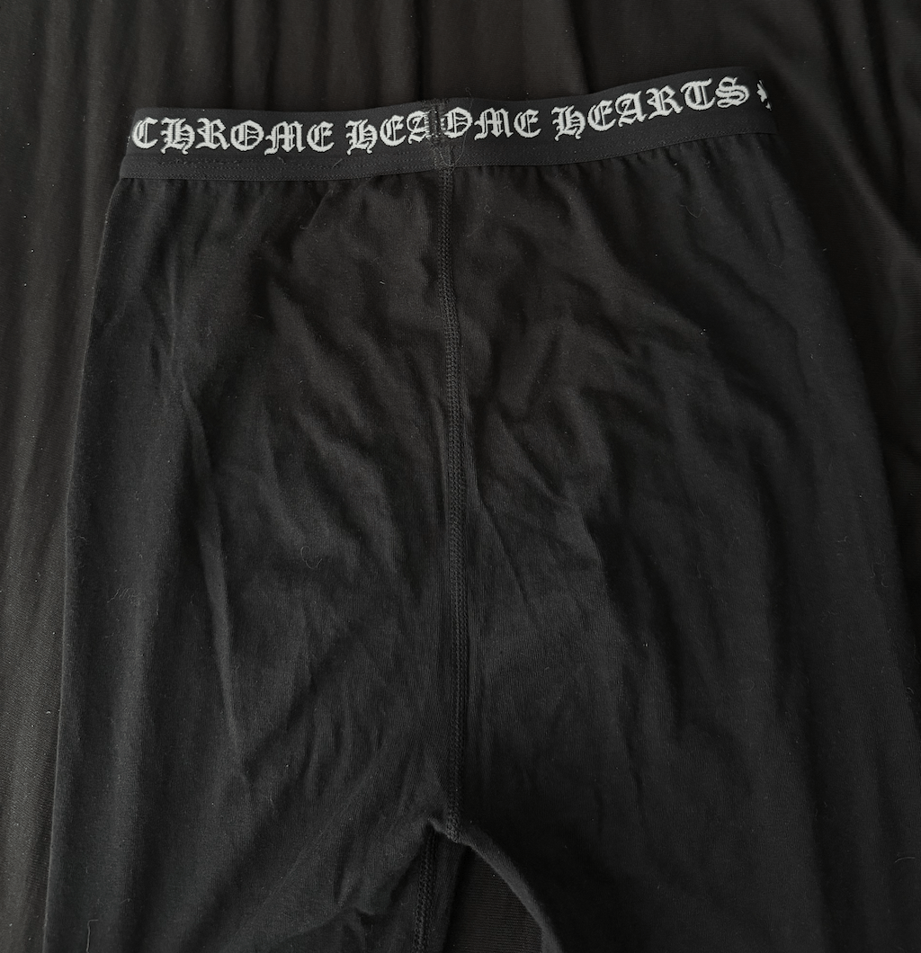 Chrome Hearts Black Chrome Hearts Horseshoe Logo leggings, Sz small Size 26" / US 2 / IT 38 - 3 Thumbnail
