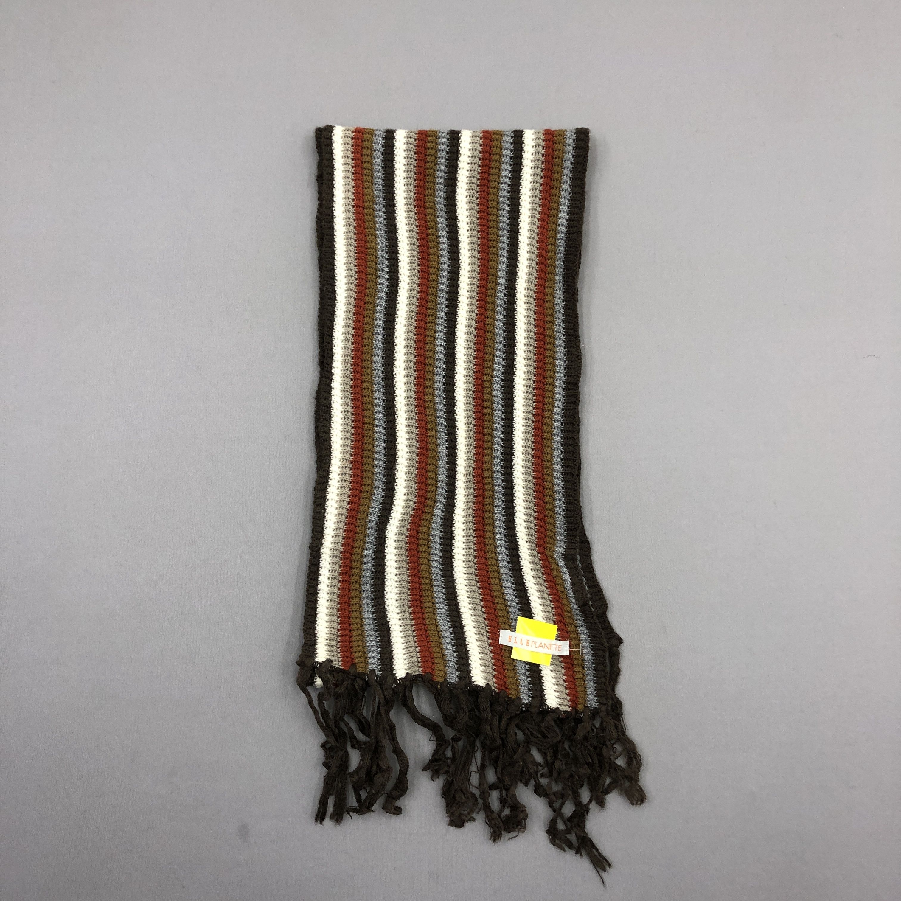 Johnstons Of Elgin Vintage 90s Johnston Of Elgin Scarf Muffler Wool Scarves Size ONE SIZE - 2 Thumbnail