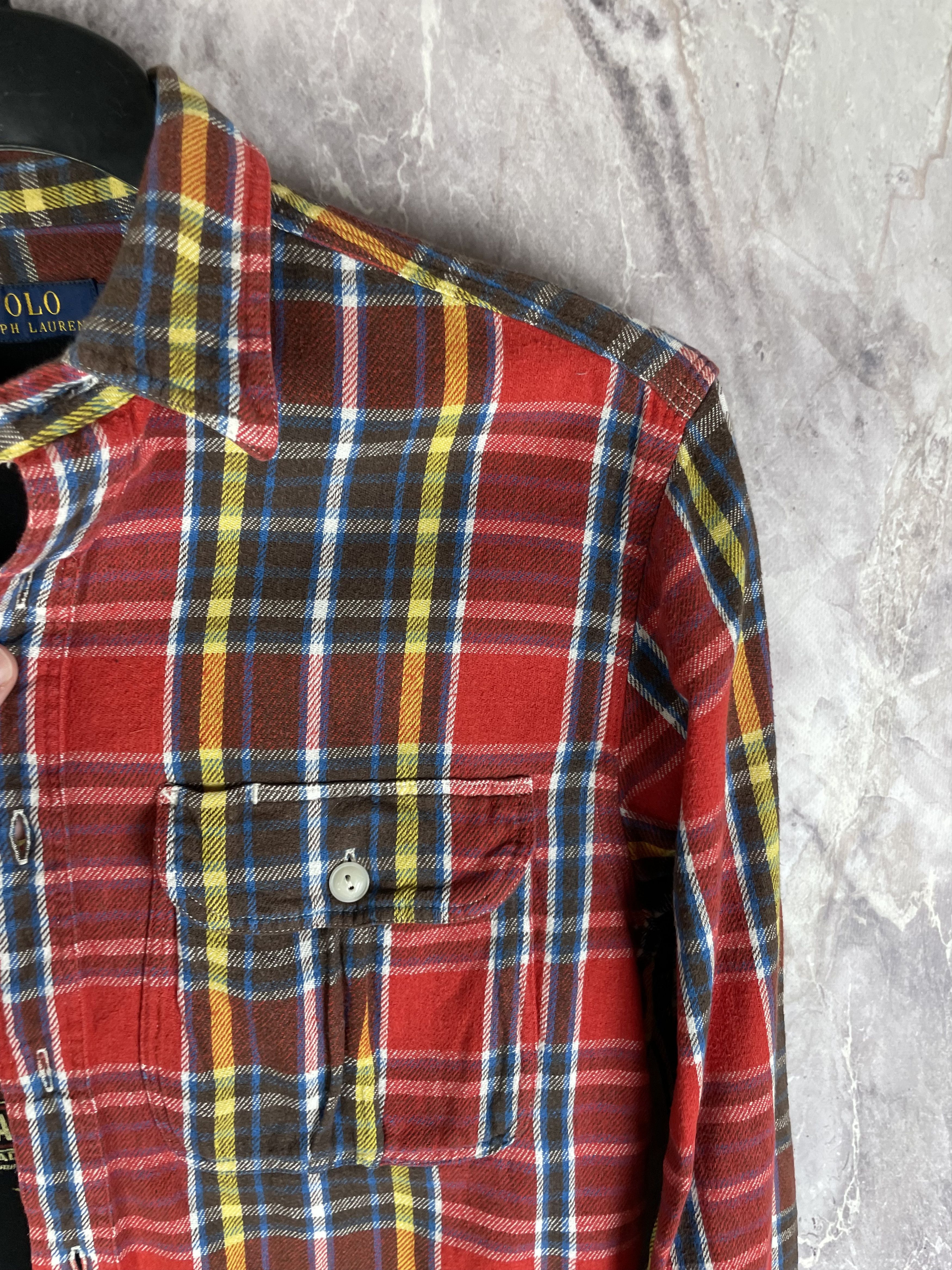 Polo Ralph Lauren Polo Ralph Lauren vintage flannel shirt y2k plaid Size US M / EU 48-50 / 2 - 4 Thumbnail