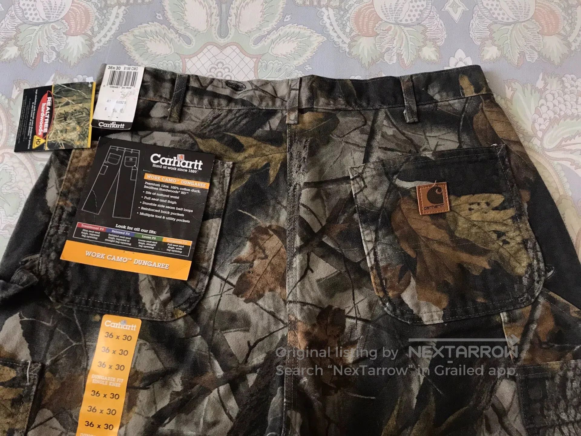 Carhartt Carhartt x Realtree B158 Dead Leaf Camo Pants. Size US 36 / EU 52 - 5 Thumbnail