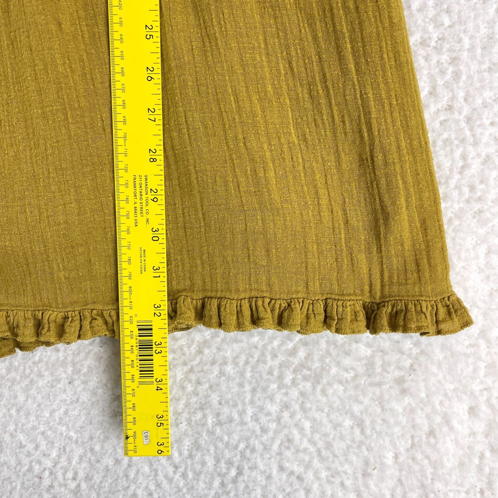 Urban Outfitters Urban Outfitters Yellow Georgia Linen Tie Back Apron Dress Womens 10 Dress Linen Yellow Georgia Tie Back Apron Dress Womens 10 Size L / US 10 / IT 46 - 6 Thumbnail