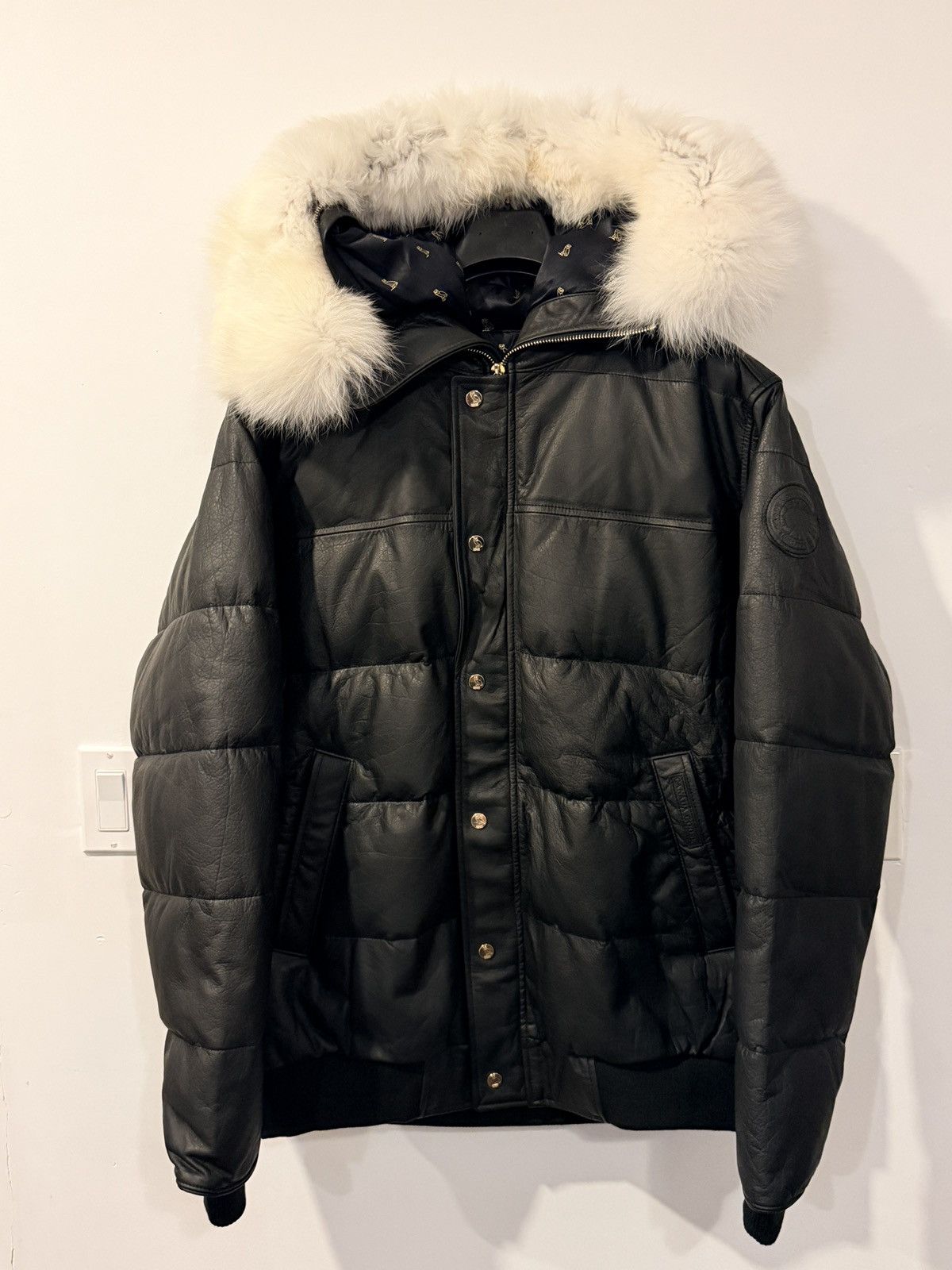Canada Goose × October's Very Own OVO x Canada Goose F&F Buffalo Leather Chilliwack Jacket Size US XXL / EU 58 / 5 - 2 Thumbnail