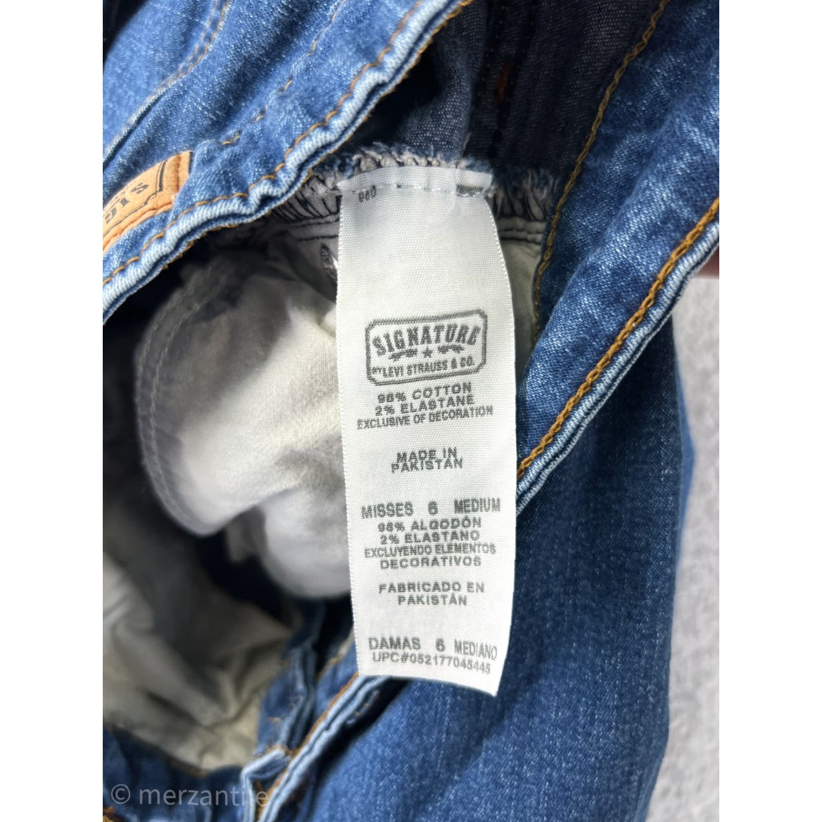 Levi's Levi's Jeans Women Adult 30 Blue Denim Bootcut Stretch Modern Womens Size 30" / US 8 / IT 44 - 4 Thumbnail