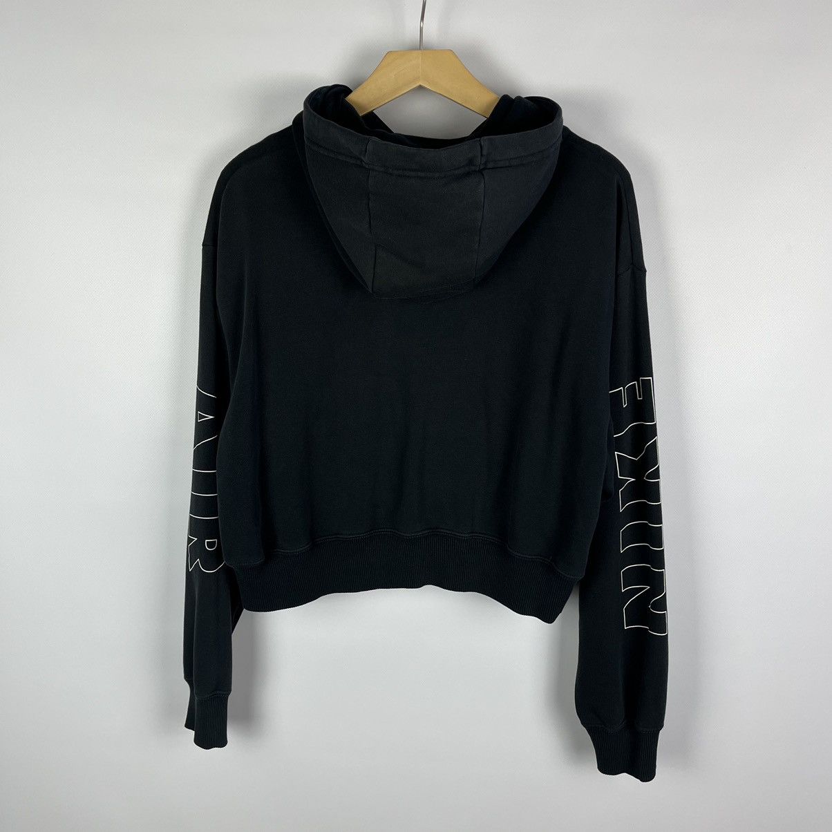 Nike Nike Air Swoosh Crop Top Hoodie Logo Y2K Size S / US 4 / IT 40 - 12 Thumbnail