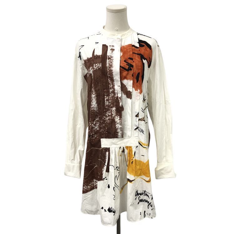 Dior Christian Dior Graphic Print Button Up Shirt Size 40 Size M / US 6-8 / IT 42-44 - 1 Thumbnail