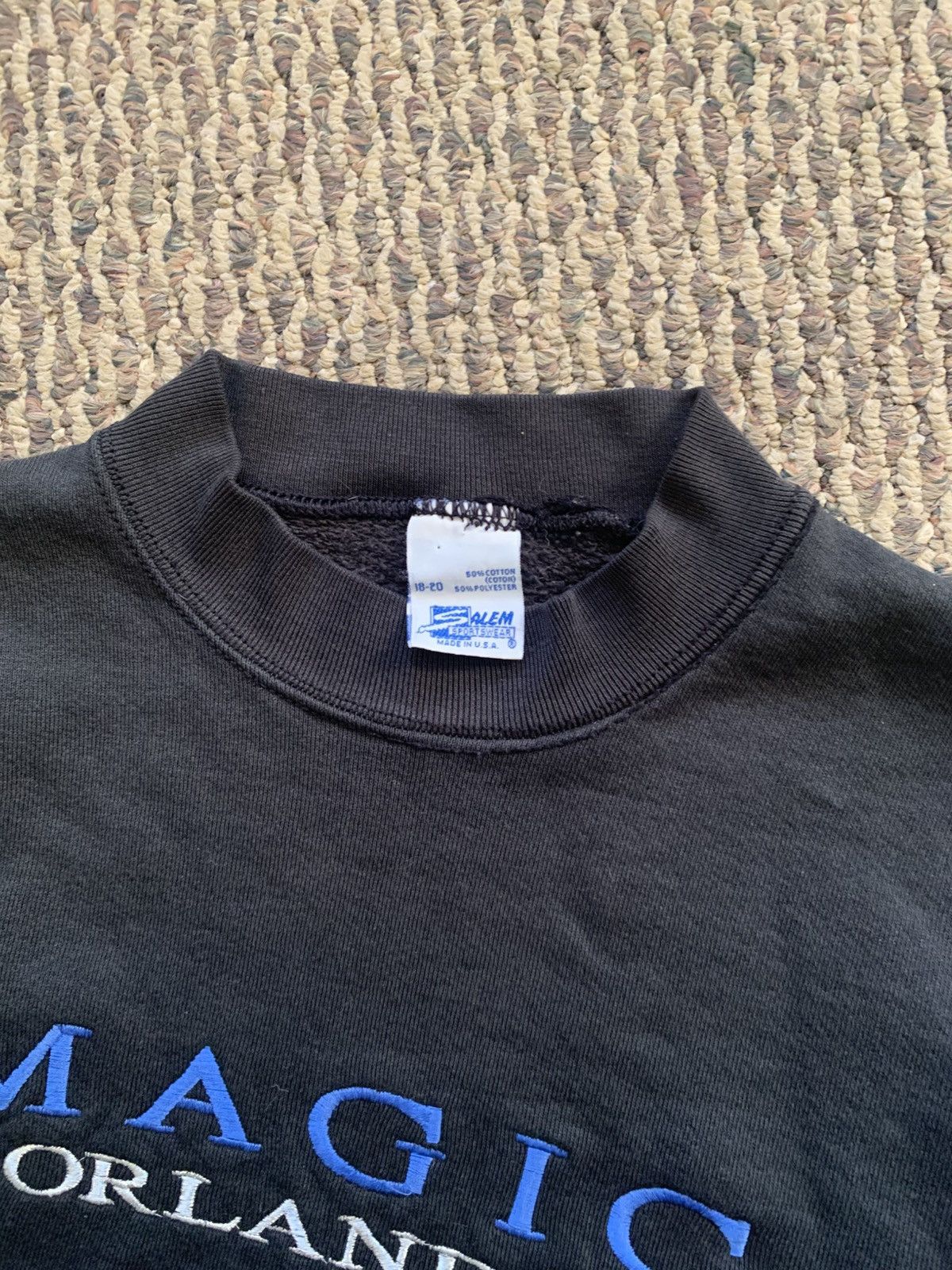 Salem Sportswear Vintage Orlando Magic Salem Sportswears Kids Sweater Size US XXS / EU 40 - 4 Thumbnail