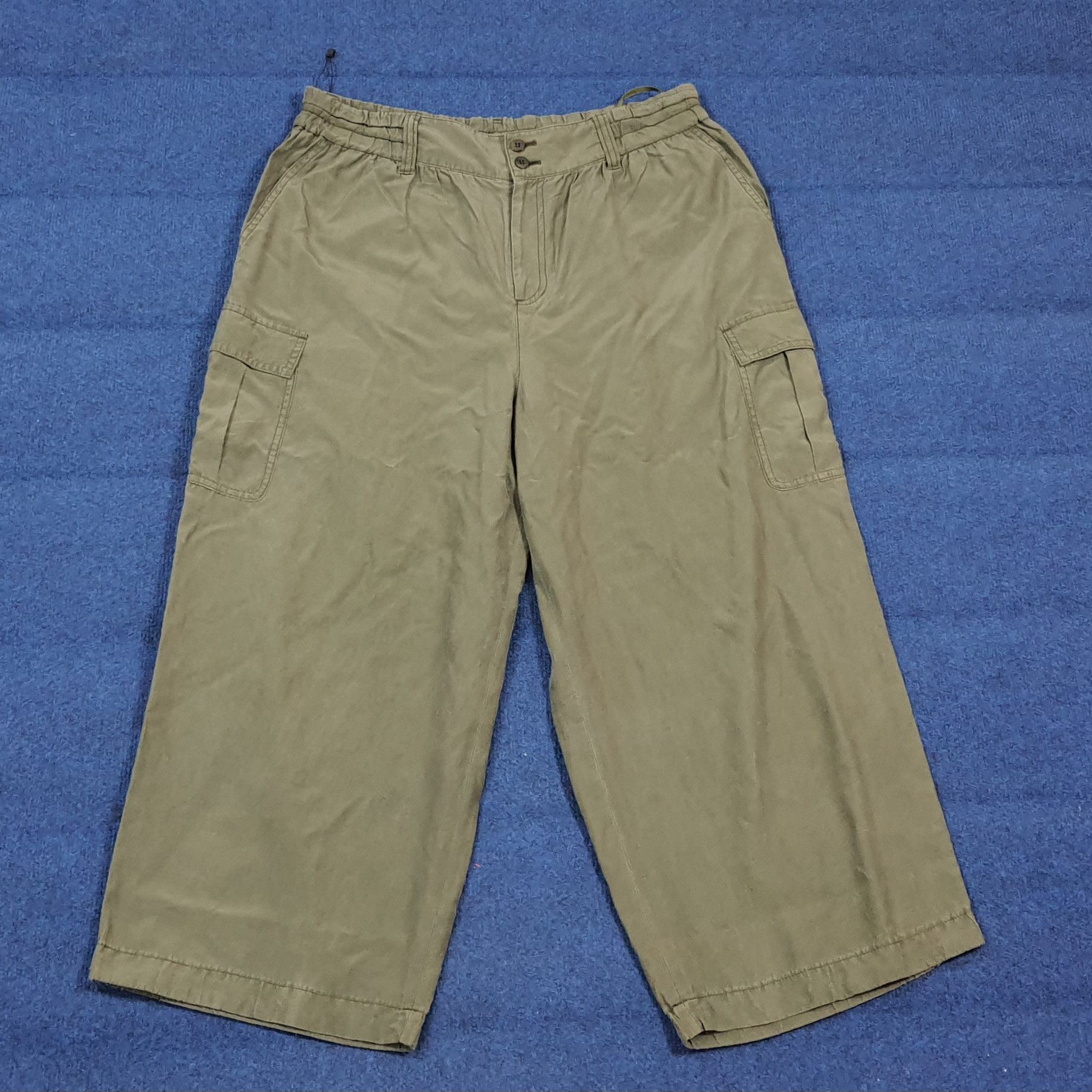 yoshie inaba Vintage Yoshie Inaba L'EQUIPE Silk Blend Cargo Pants C297N26 Size US 34 / EU 50 - 1 Thumbnail