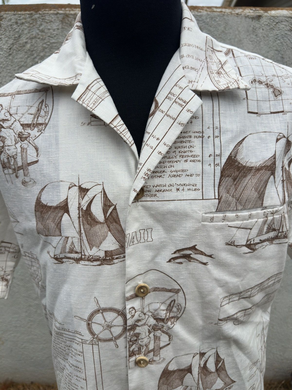 Other VTG HRH His Royal Highness Hawaii Schooner Boat Men's M Size US M / EU 48-50 / 2 - 3 Thumbnail