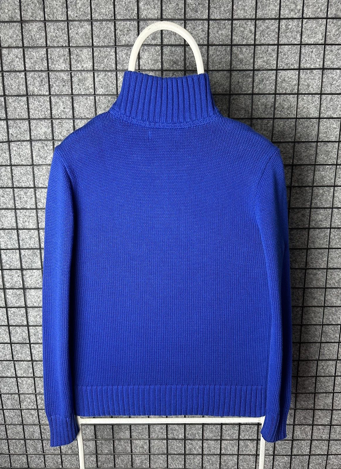 Ralph Lauren Polo Ralph Lauren Half Zip Knitted Sweater Size L (14-16) Size XS / US 0-2 / IT 36-38 - 7 Thumbnail