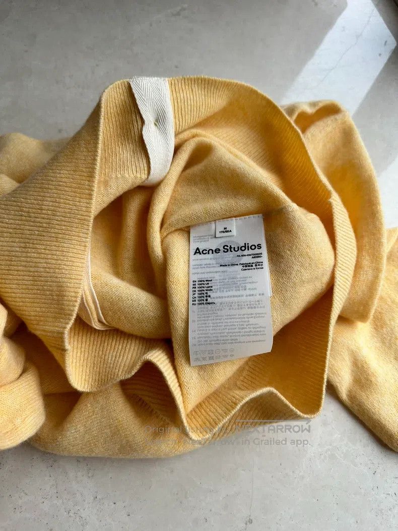 Acne Studios Acne Studios Smiling wool sweater knit cardigan jacket, ba Size M / US 6-8 / IT 42-44 - 7 Thumbnail
