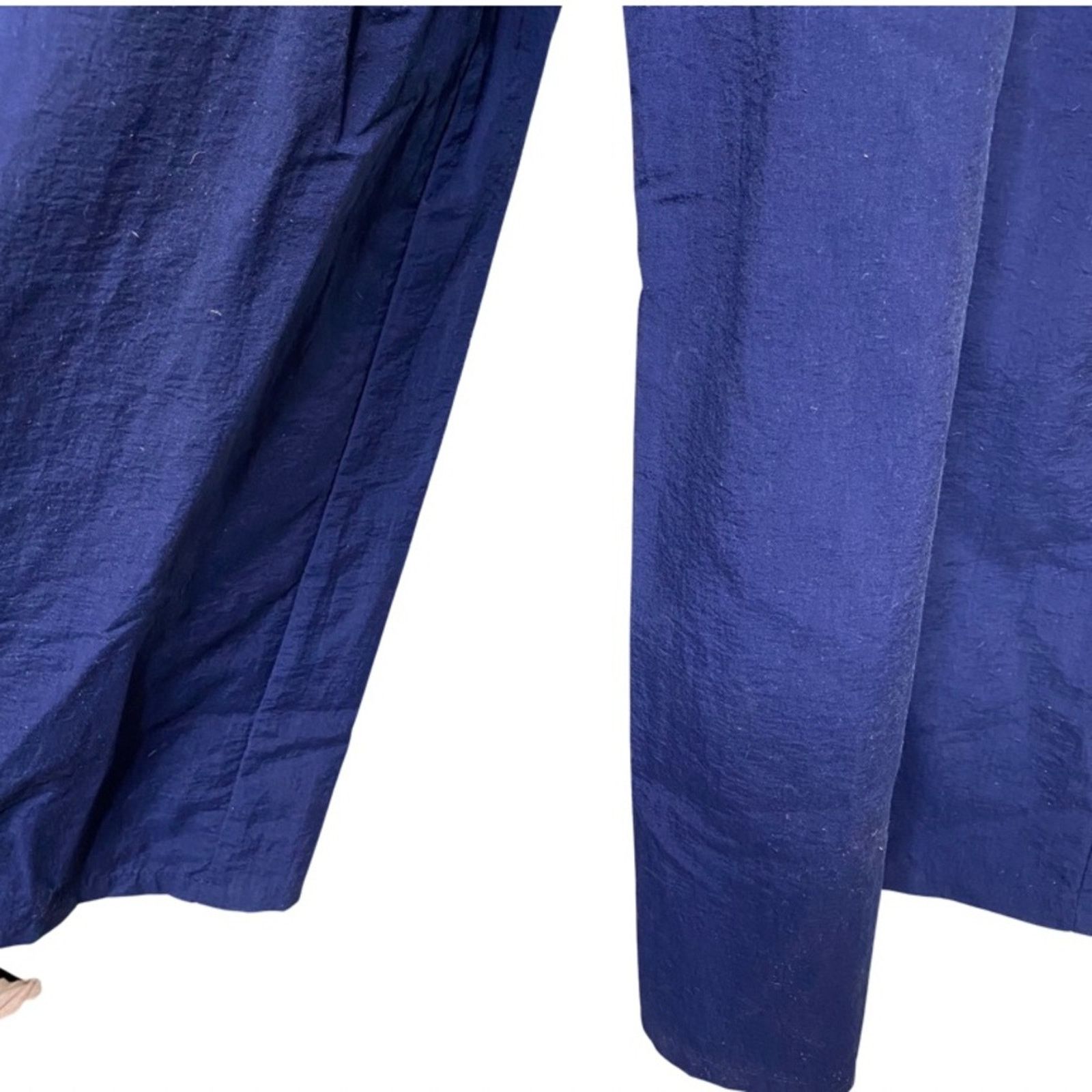 Other Nikki Chasin Nella Jumpsuit Navy Blue Wide Leg Size XS Size 26" / US 2 / IT 38 - 8 Thumbnail