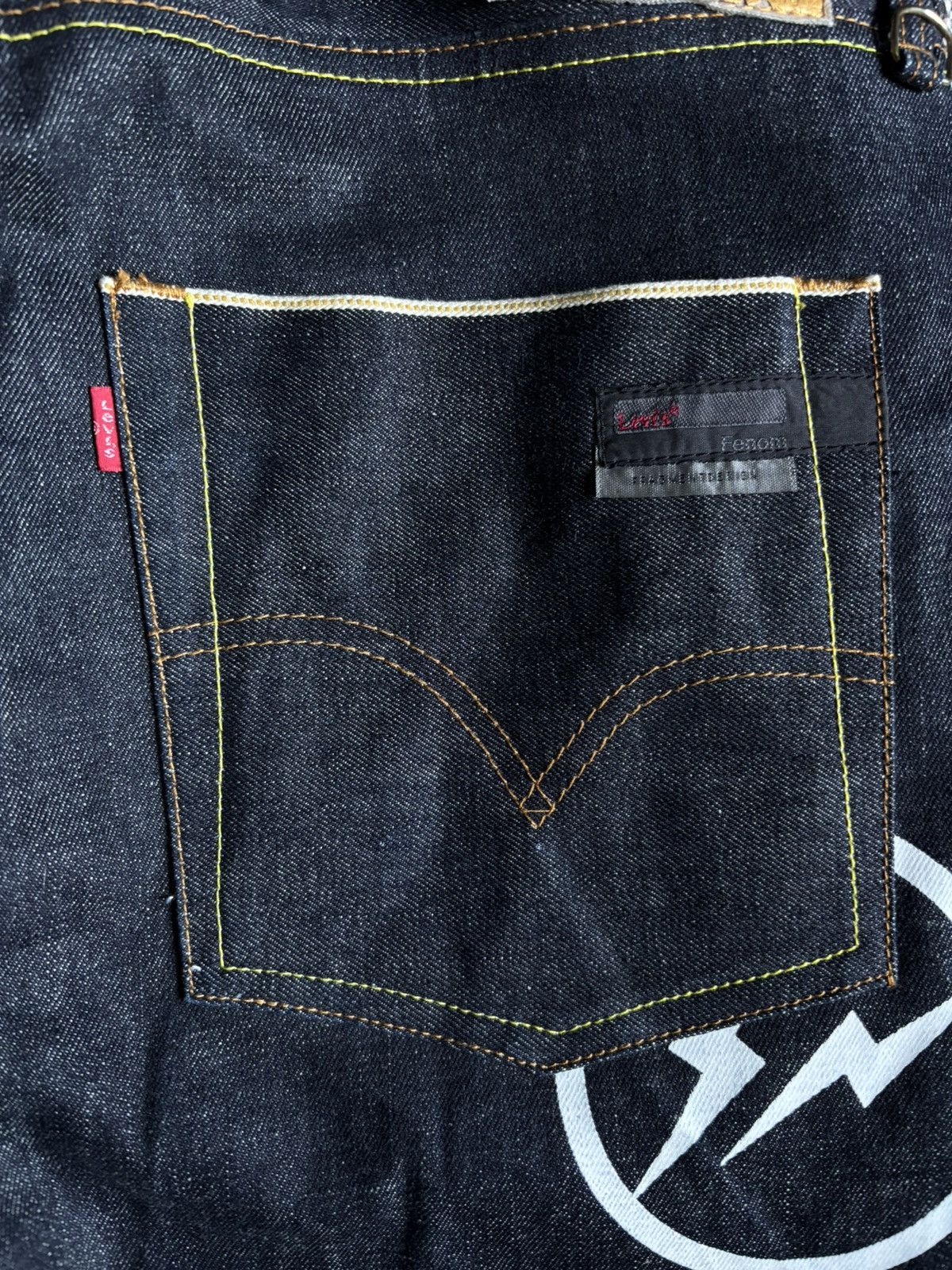 Fragment Design × Levi's Levi’s x Fragment Design Selvedge Denim Hiroshi Fujiwara Size US 34 / EU 50 - 5 Thumbnail