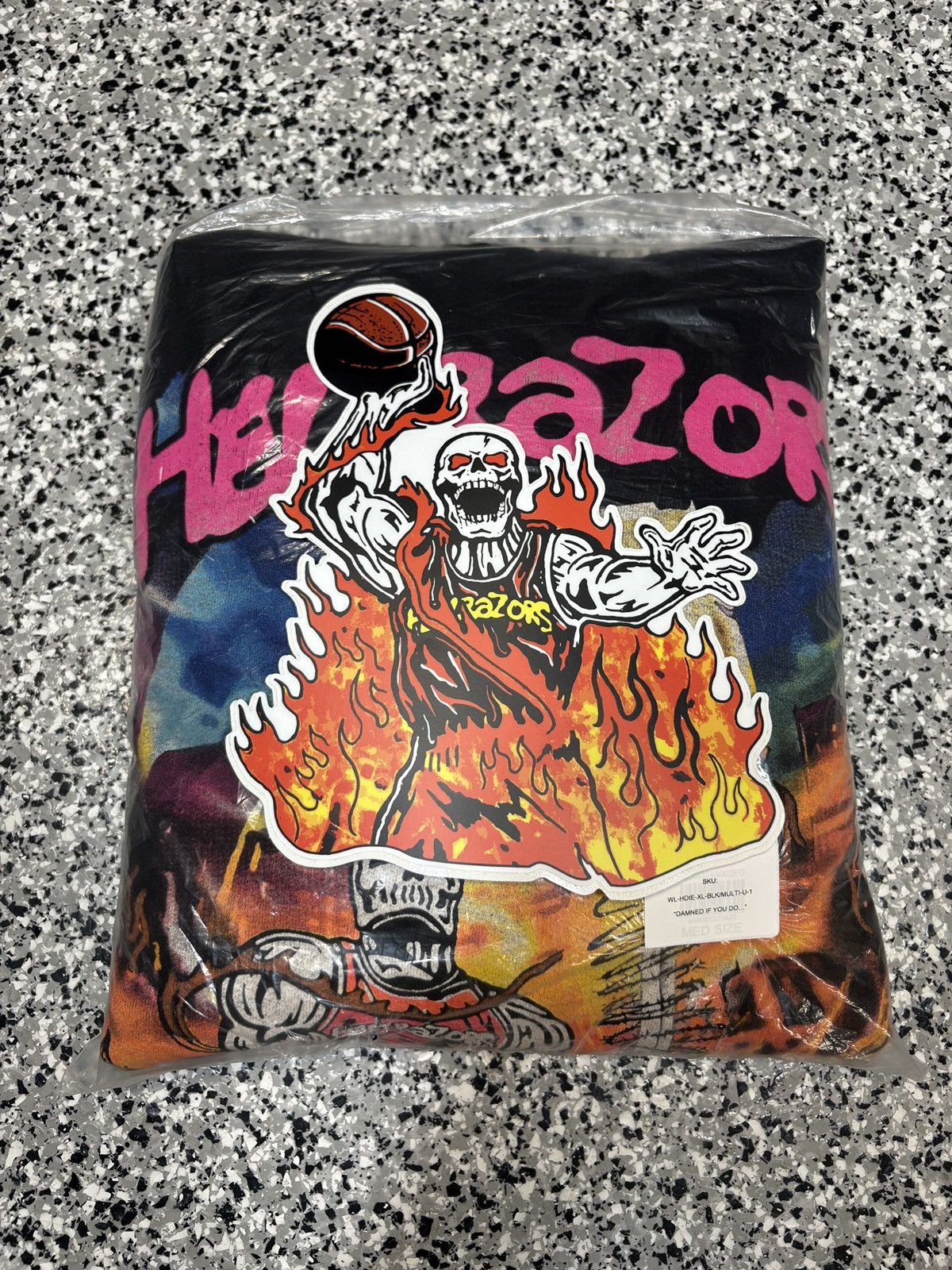 Warren Lotas 2022 Warren Lotas HELLRAZORS “Damned If You Do” Hoodie Sz XL Size US XL / EU 56 / 4 - 5 Thumbnail