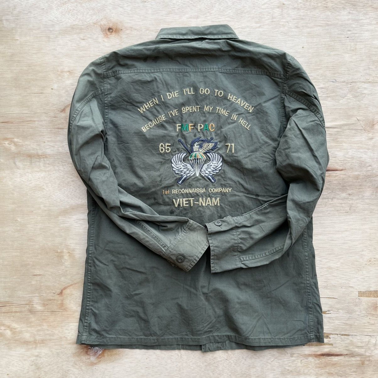 Avirex AVIREX US ARMY SLANT POCKET MILITARY LIKE ALPHA INDUSTRIES Size US M / EU 48-50 / 2 - 2 Thumbnail