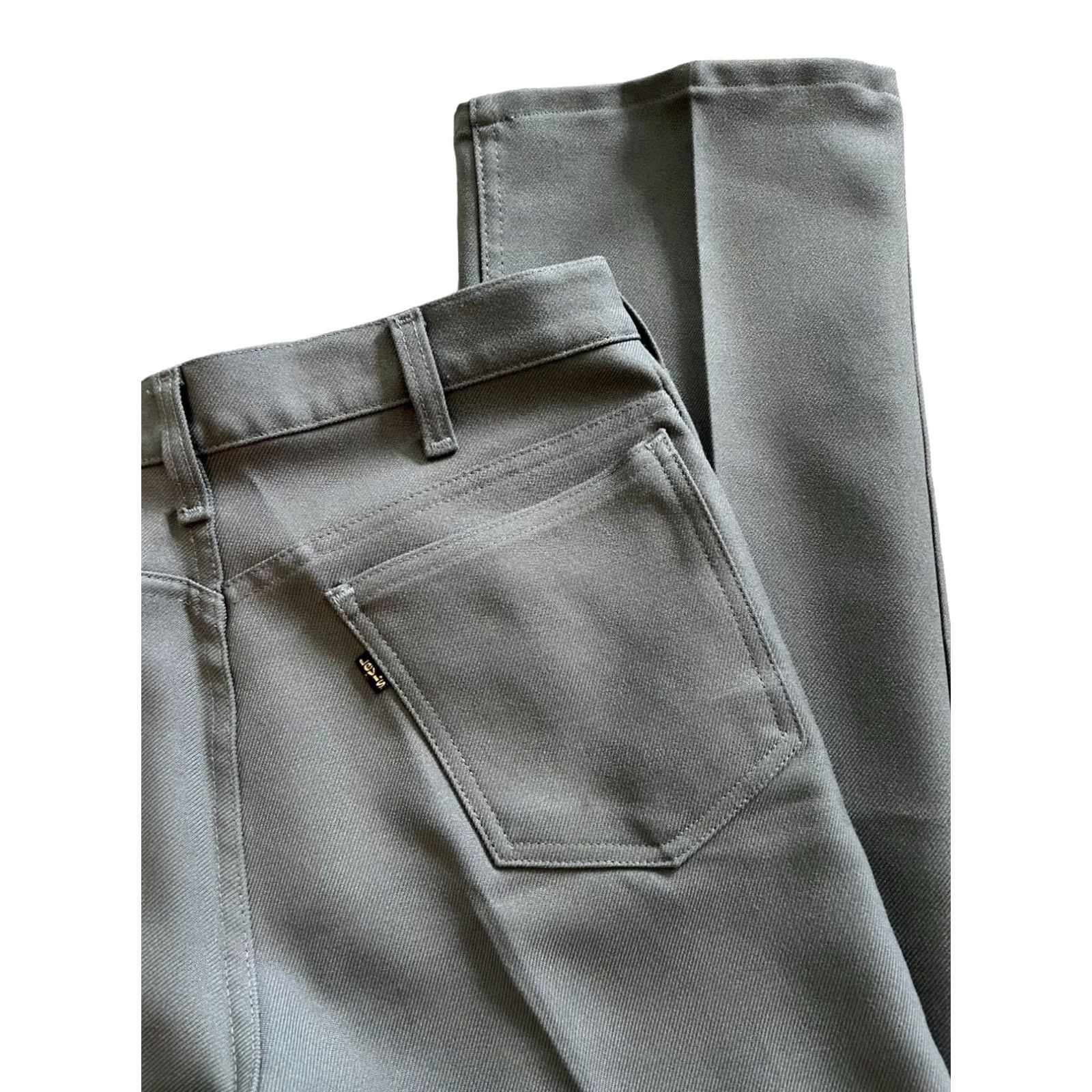 Levi's VINTAGE Levi's Mens Jeans Black Label Gray 32x31 Straight Flat Front Zip Button 5-Pocket Size US 32 / EU 48 - 7 Thumbnail