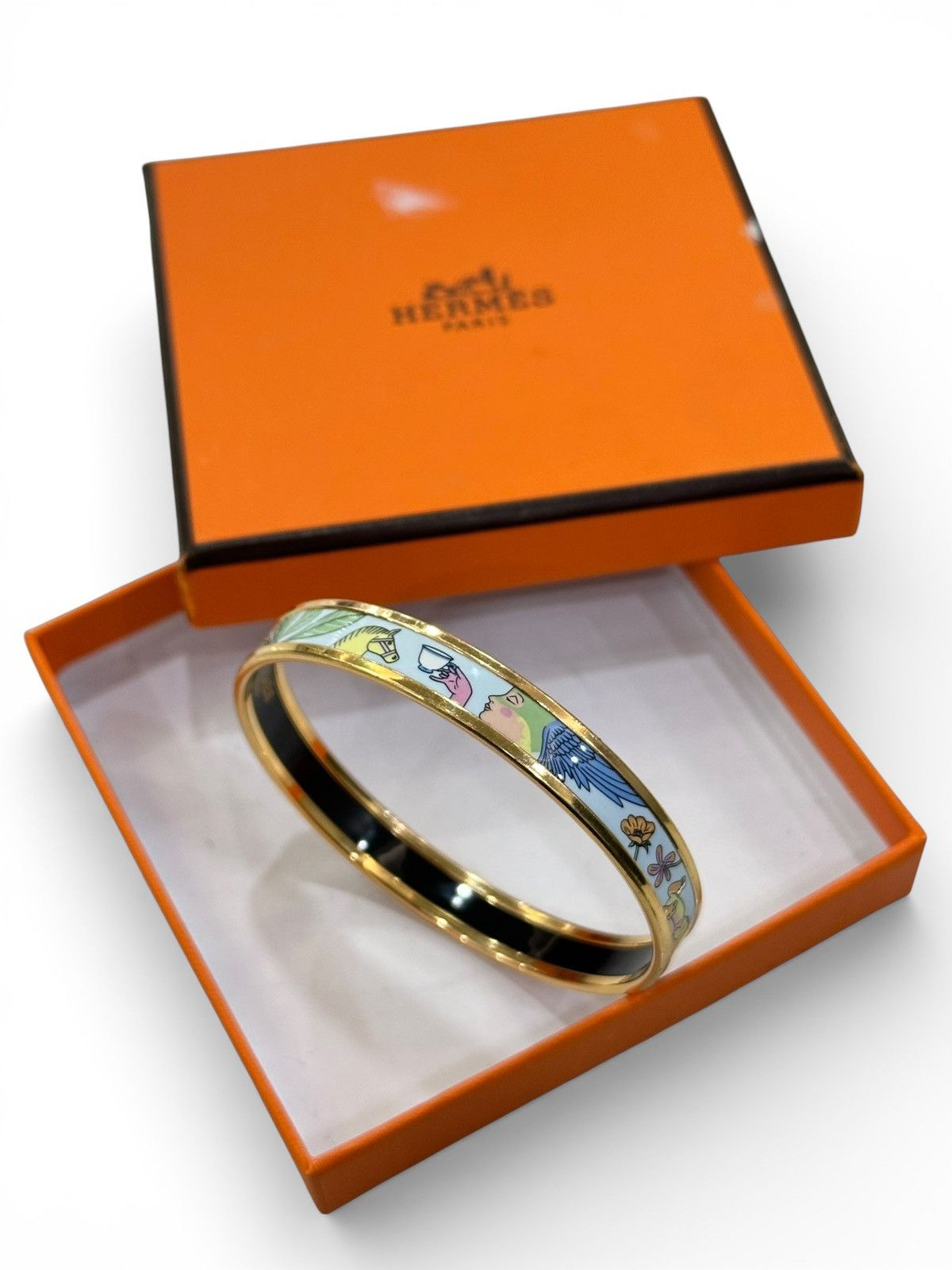 Hermes Hermes Enamel Bracelet Bangle Size ONE SIZE - 1 Thumbnail
