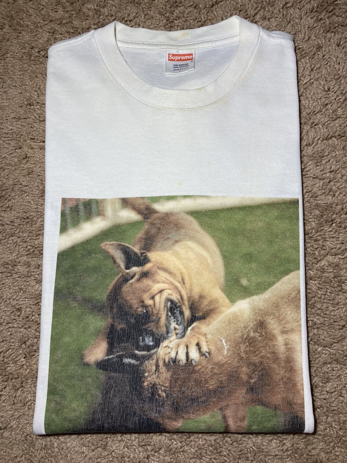 Supreme Dog Fight Tee | Grailed