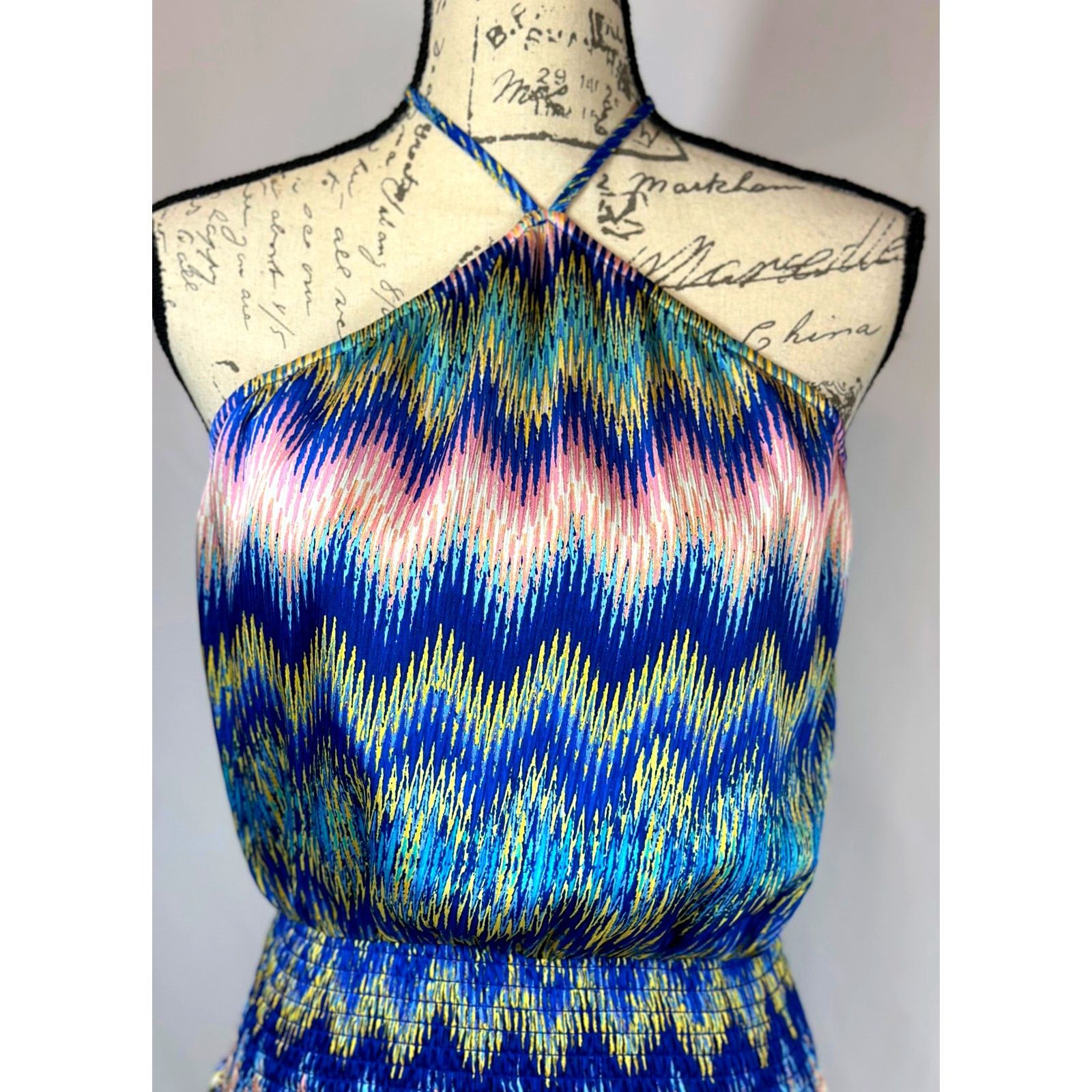 Ramy Brook Ramy Brook Giana Chevron-Print Handkerchief Maxi Dress S Size S / US 4 / IT 40 - 12 Thumbnail