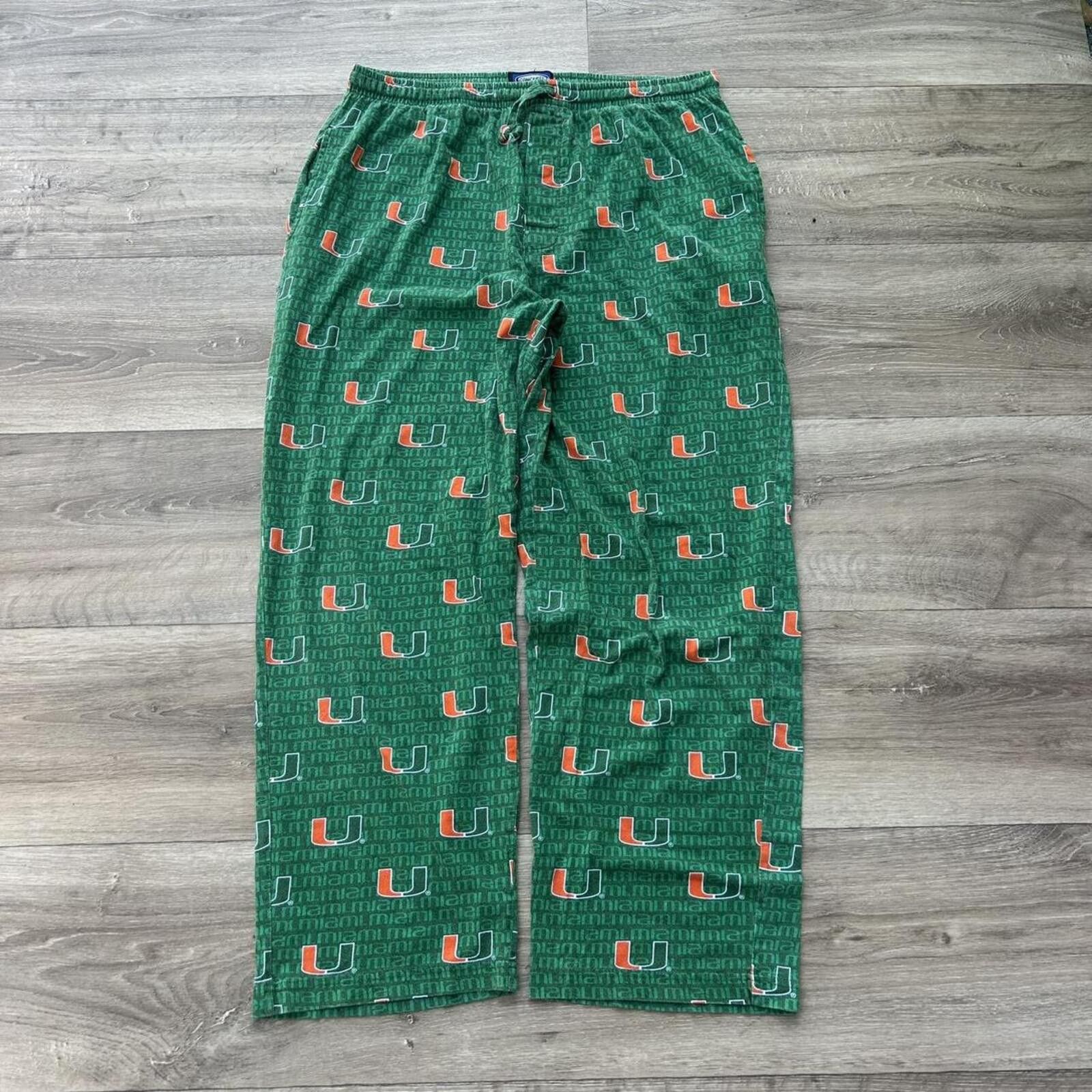 Other Vintage 90’s UM University of Miami Baggy Sweatpants size M Size US 32 / EU 48 - 1 Thumbnail
