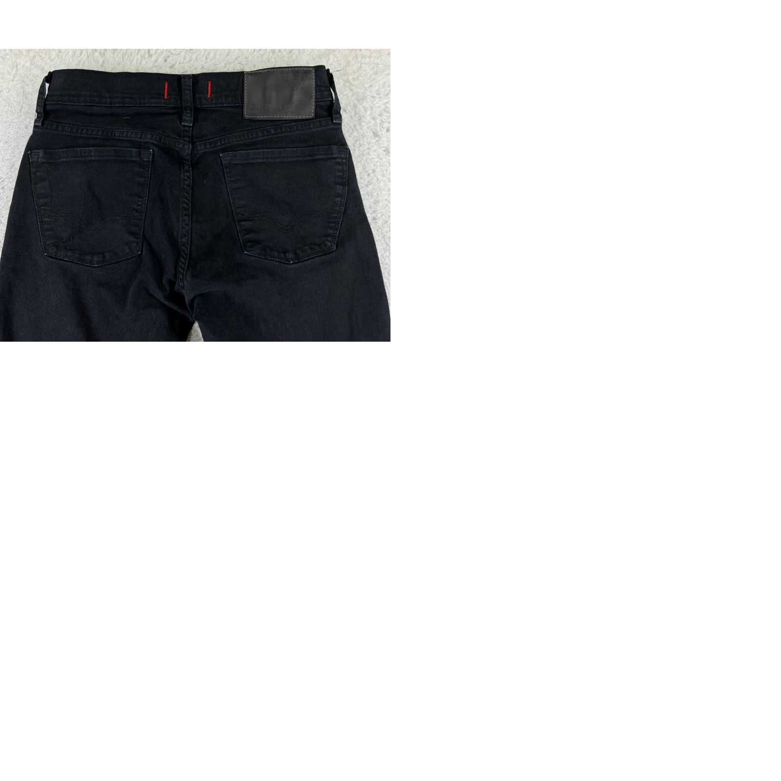 Guess GUESS Jeans Men 28 Black Denim Lincoln Slim Straight 28x30 Cotton Blend 5-Pocket Design Size US 28 / EU 44 - 10 Thumbnail
