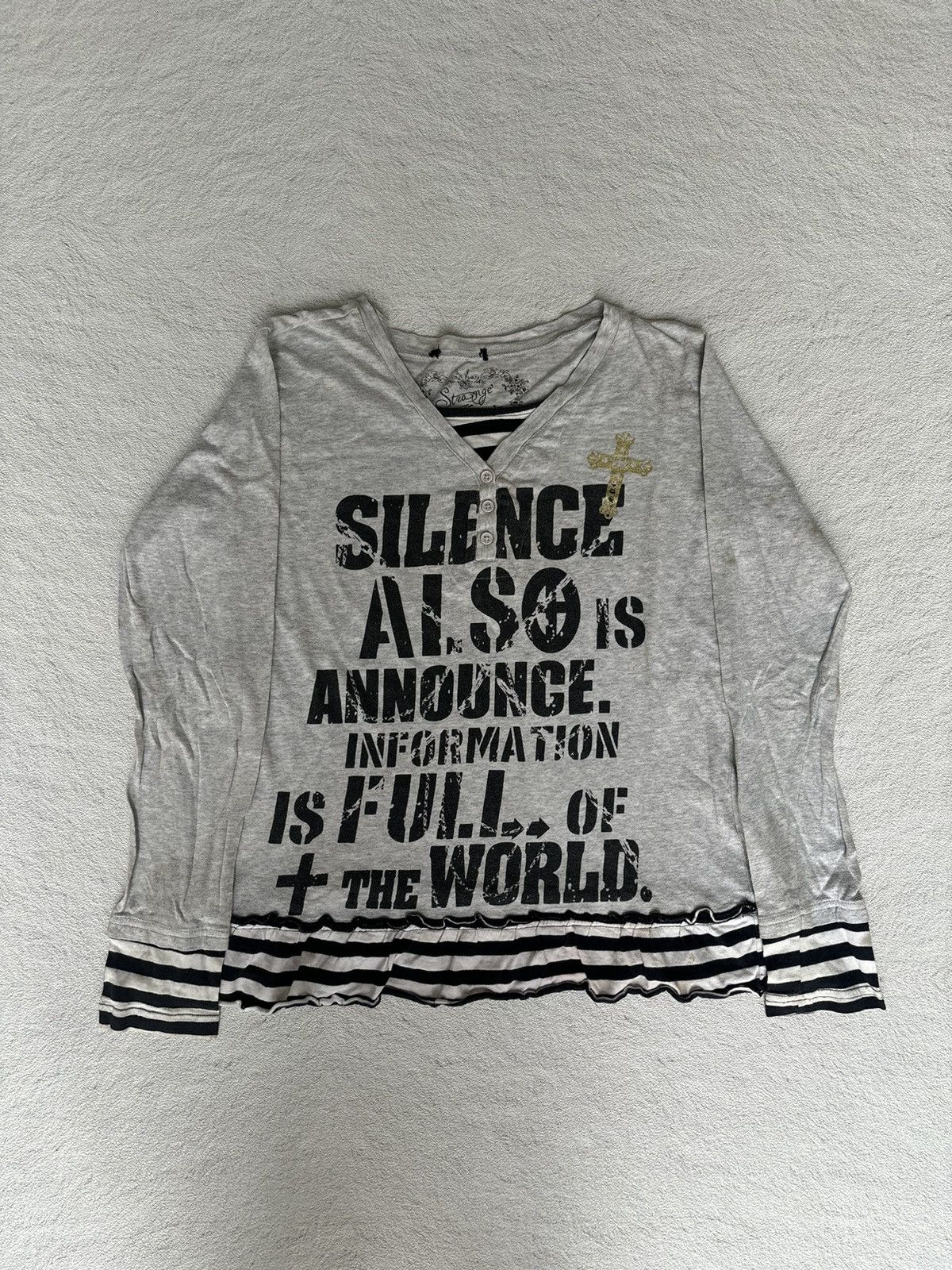 Hysteric Glamour Y2k strange heaven ifsixwasnine punk style longsleeve Size M / US 6-8 / IT 42-44 - 1 Thumbnail