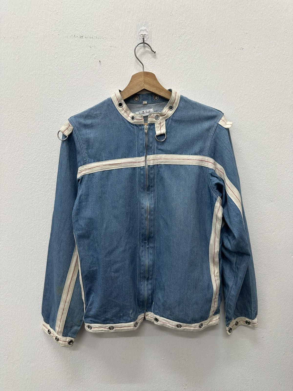 Sonic Lab Sonic Lab (Needles) Nepenthes Denim Zipper Jacket Size US M / EU 48-50 / 2 - 7 Thumbnail