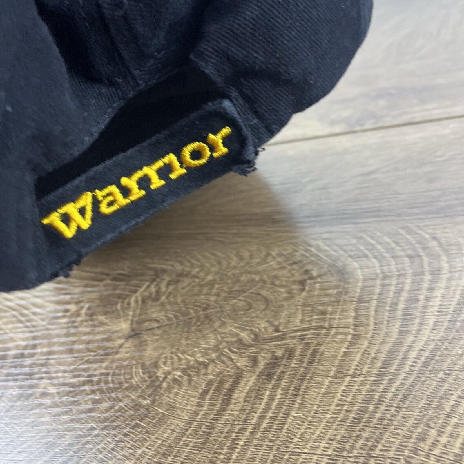 Other Warrior Custom Golf Hat Black Hat Adjustable Black Adult Siz Size ONE SIZE - 10 Thumbnail