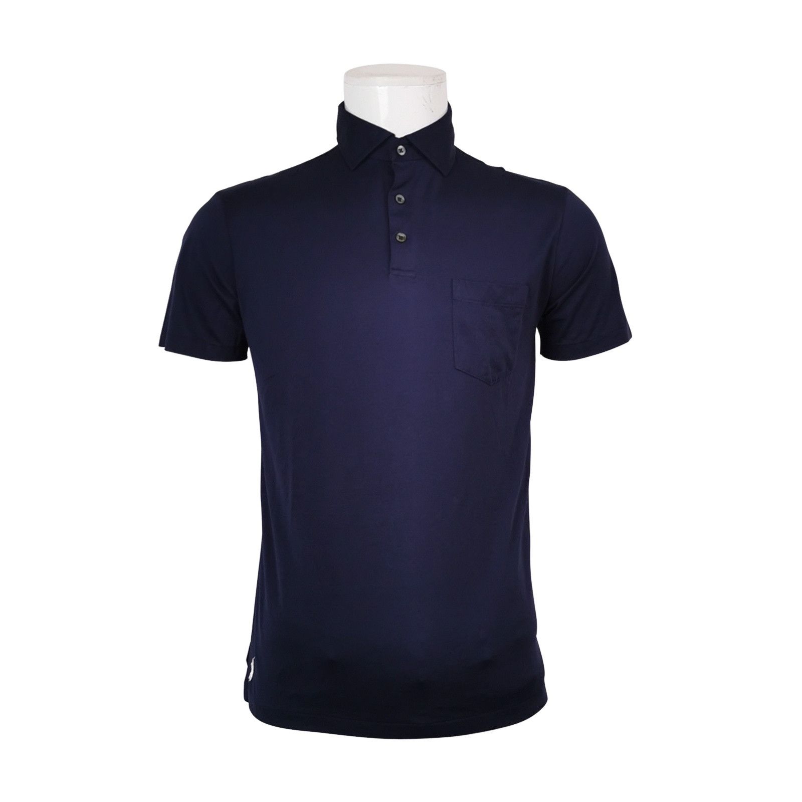 Polo Ralph Lauren Polo Ralph Lauren Navy Blue Cotton Polo Size S Size US S / EU 44-46 / 1 - 1 Thumbnail