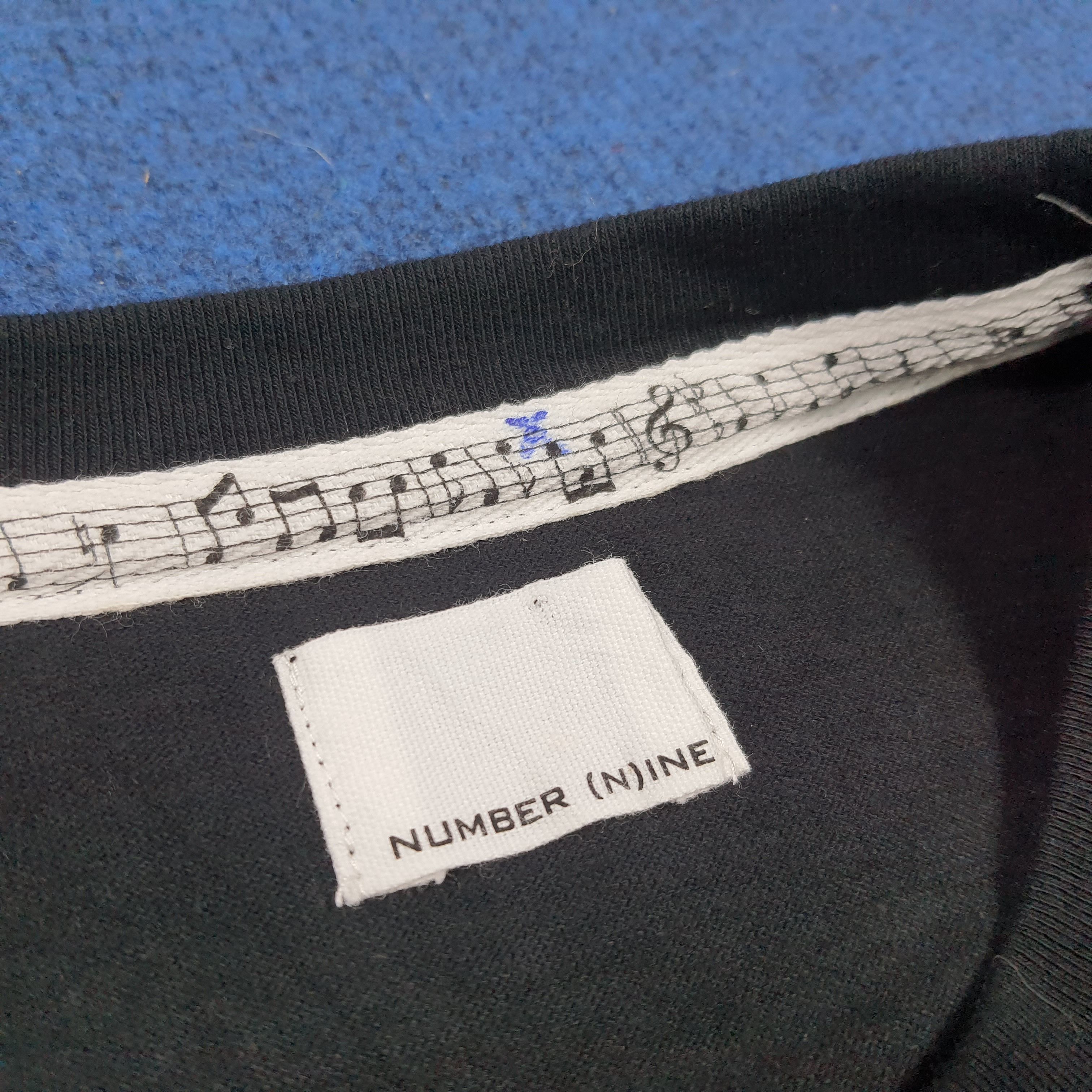 Number (N)ine Vintage Number Nine Studious Center Logo Boxy Tshirt C294N37 Size US L / EU 52-54 / 3 - 5 Thumbnail