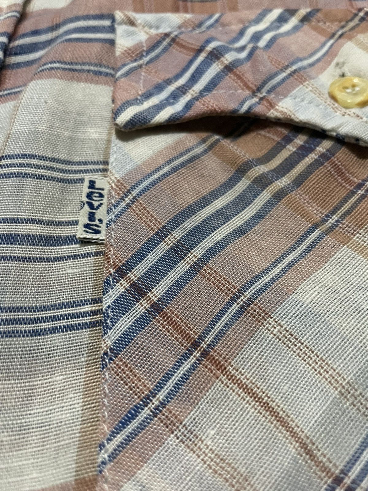 Levi's Vintage Clothing VINTAGE LEVI’S 80’S REGULAR FIT TARTAN WORKSHIRT FLANNEL Size US L / EU 52-54 / 3 - 5 Thumbnail