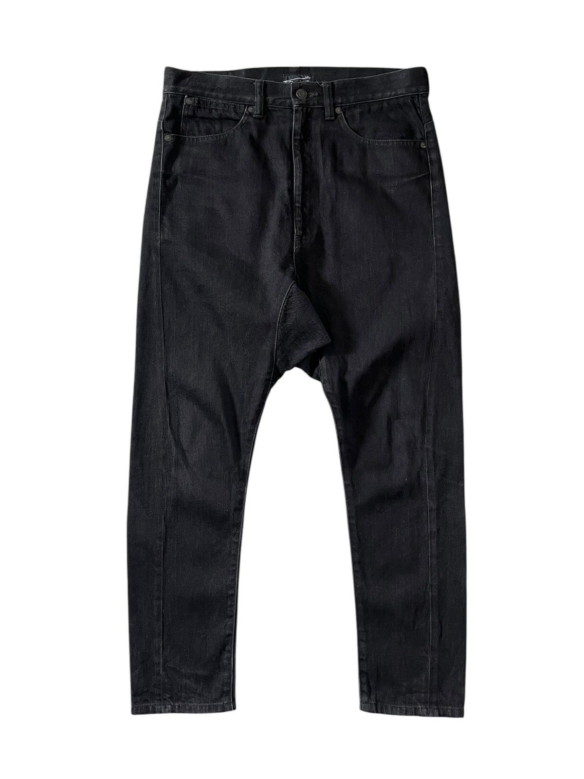 Lad Musician Lad Musician Drop Crotch Denim Size US 31 - 1 Thumbnail