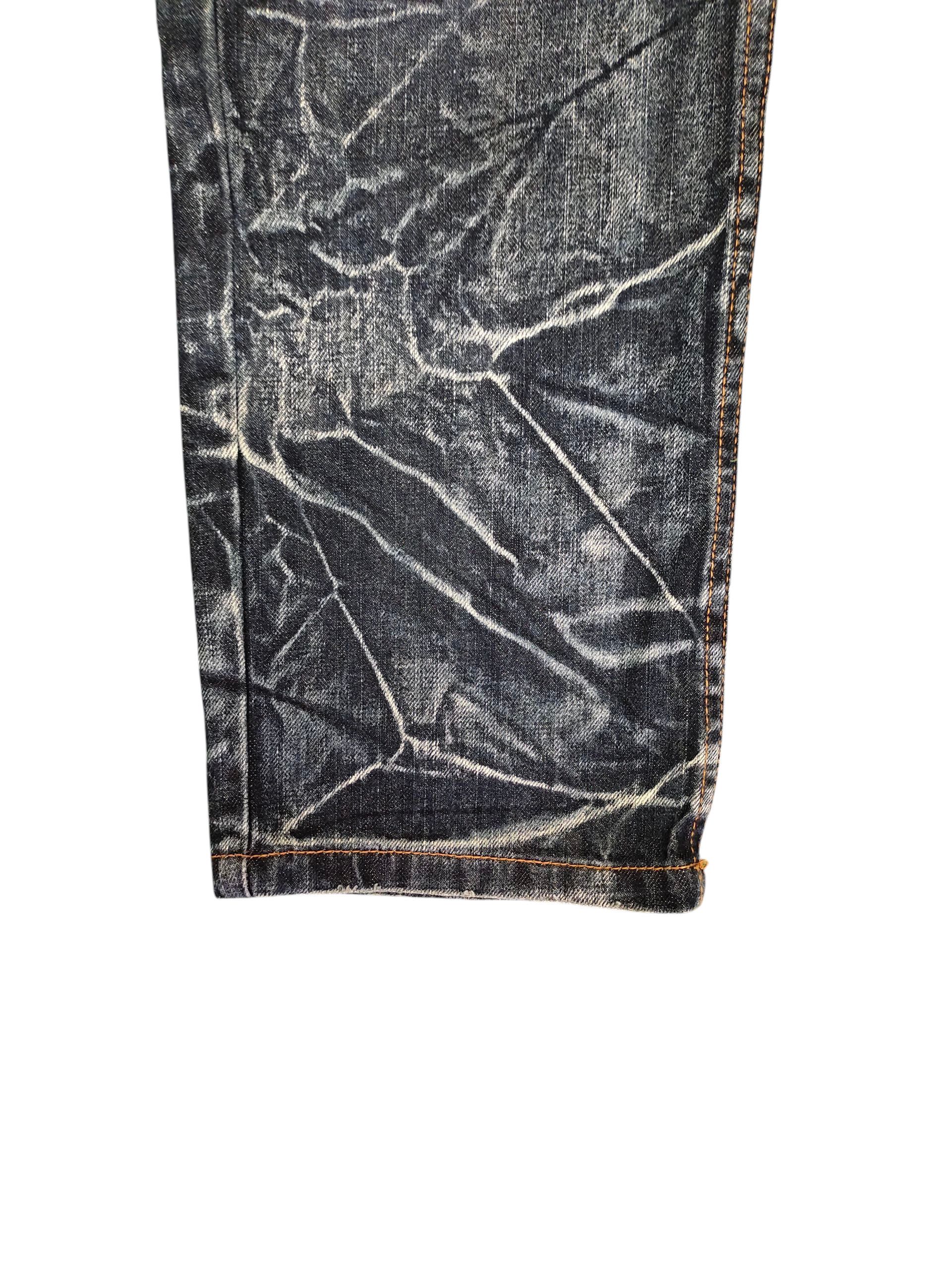 Undercover Japanese Brand Nylaus Double Waist Studded Denim Jeans Size US 31 - 6 Thumbnail