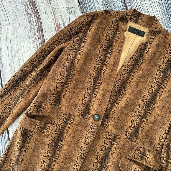 BLANKNYC BLANK NYC Copperhead Faux Leather Trench Coat Size S / US 4 / IT 40 - 3 Thumbnail