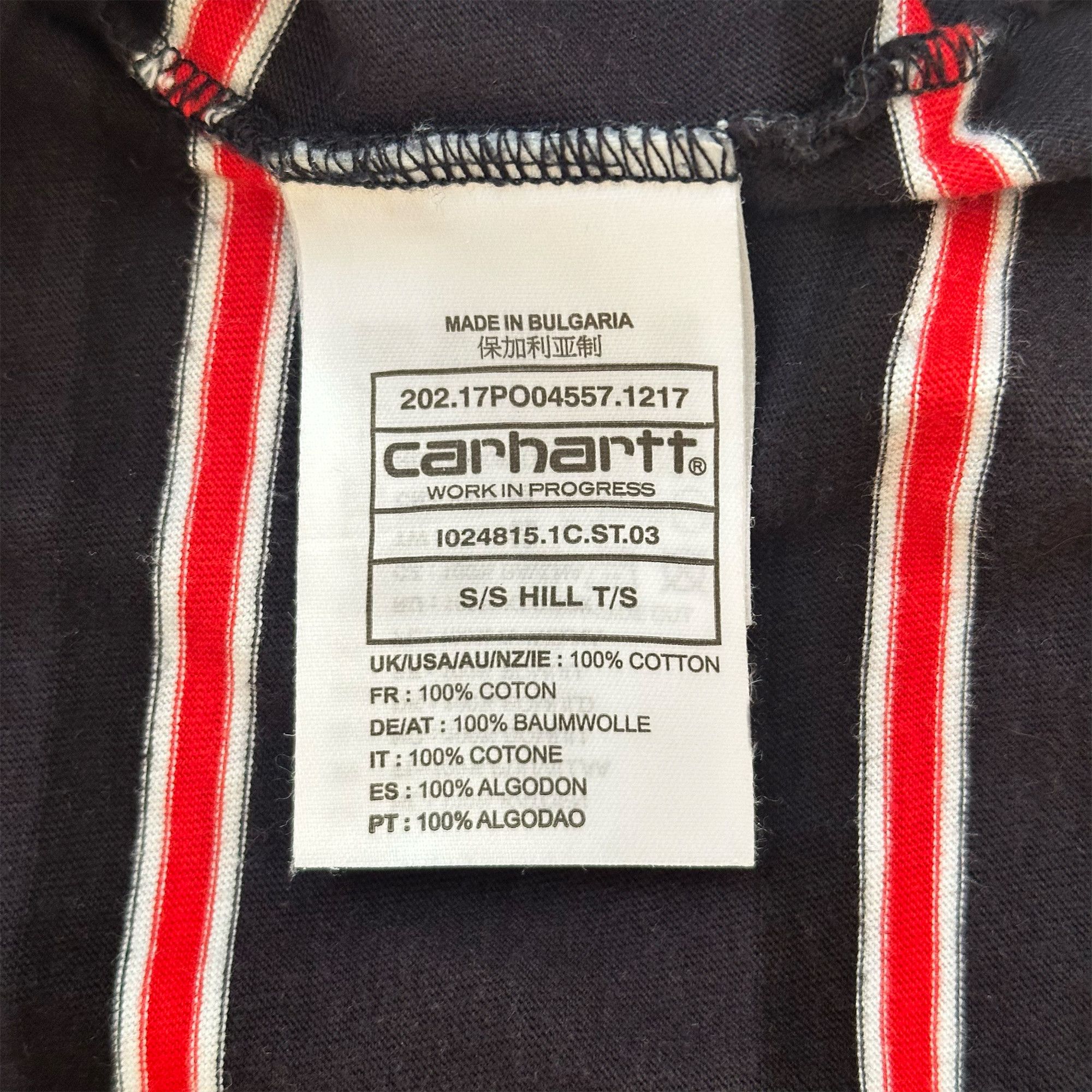 Carhartt Wip Striped T-Shirt Size US S / EU 44-46 / 1 - 3 Thumbnail