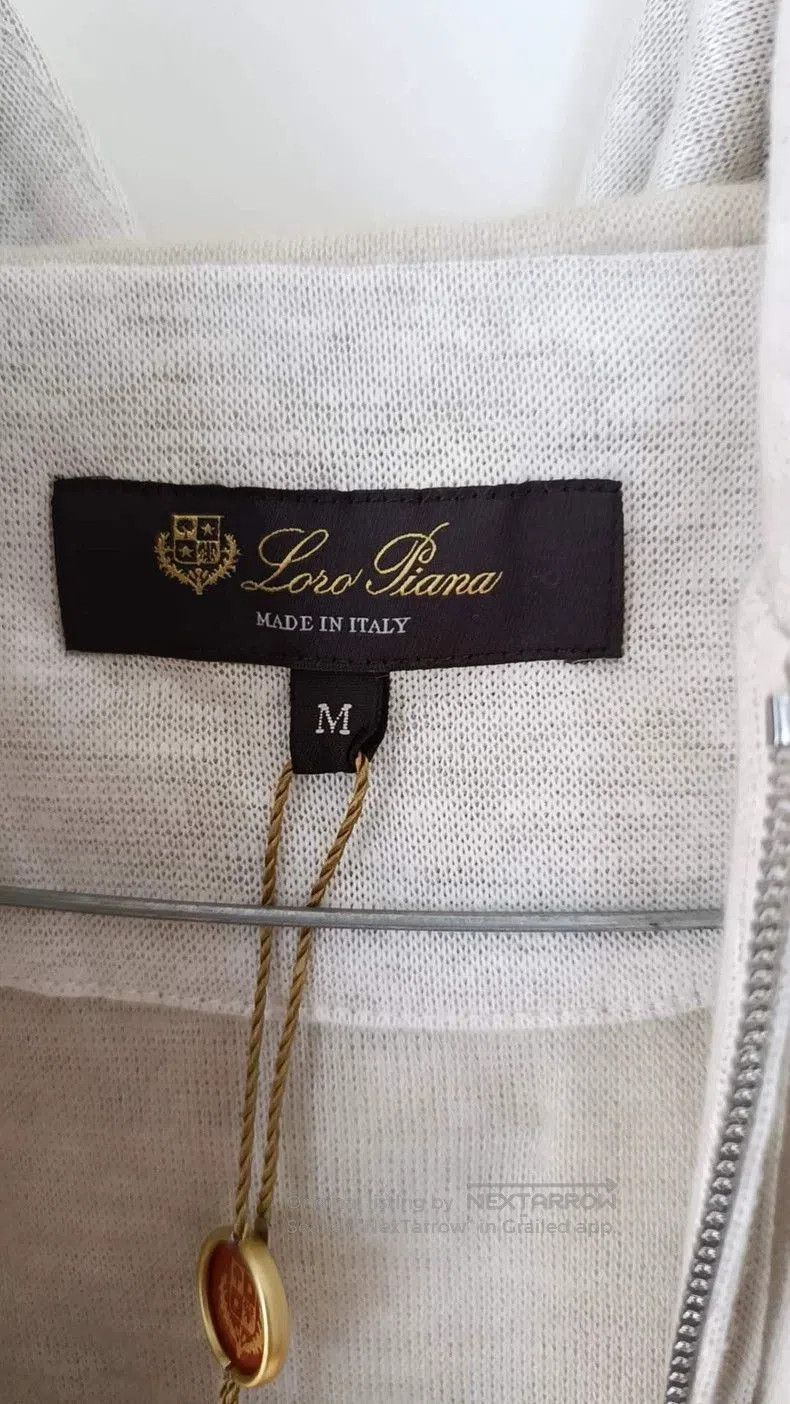 Loro Piana Loro Piana Spring Summer Hoodie. Size US M / EU 48-50 / 2 - 2 Thumbnail