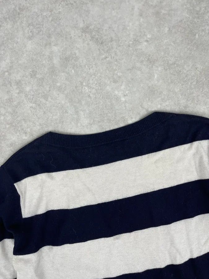 Dries Van Noten Dries Van Noten Navy & White Striped Sweater Size US S / EU 44-46 / 1 - 7 Thumbnail
