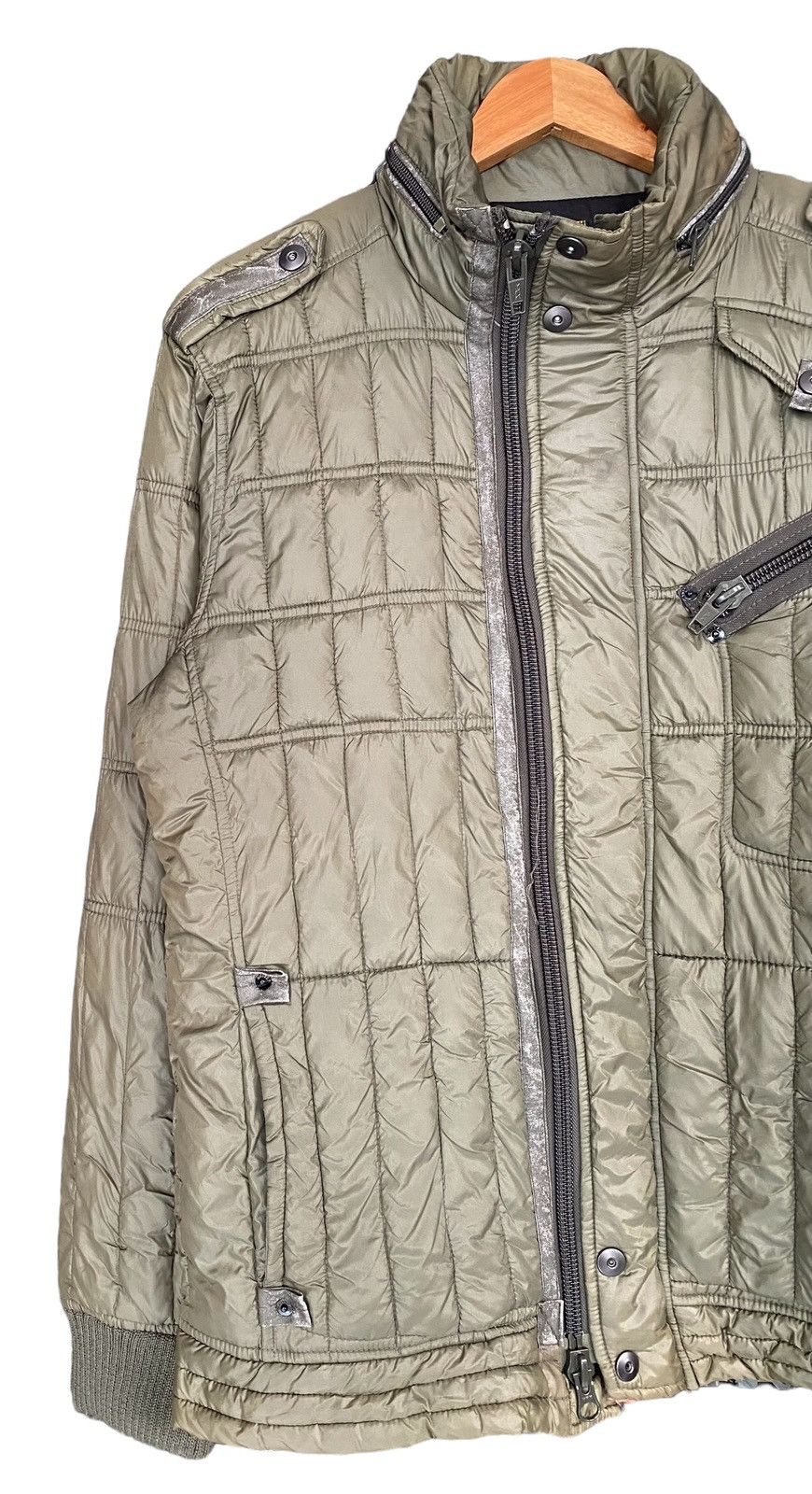 AVIREX VARSITY Puffer Varsity Hoodie Jacket