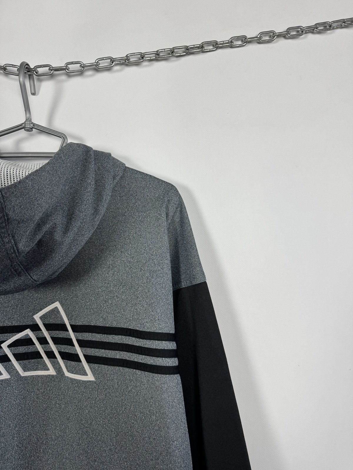 Adidas Adidas Vintage Zip Up Hooded Track Jacket Retro Logo 90s XL Size US XL / EU 56 / 4 - 15 Thumbnail
