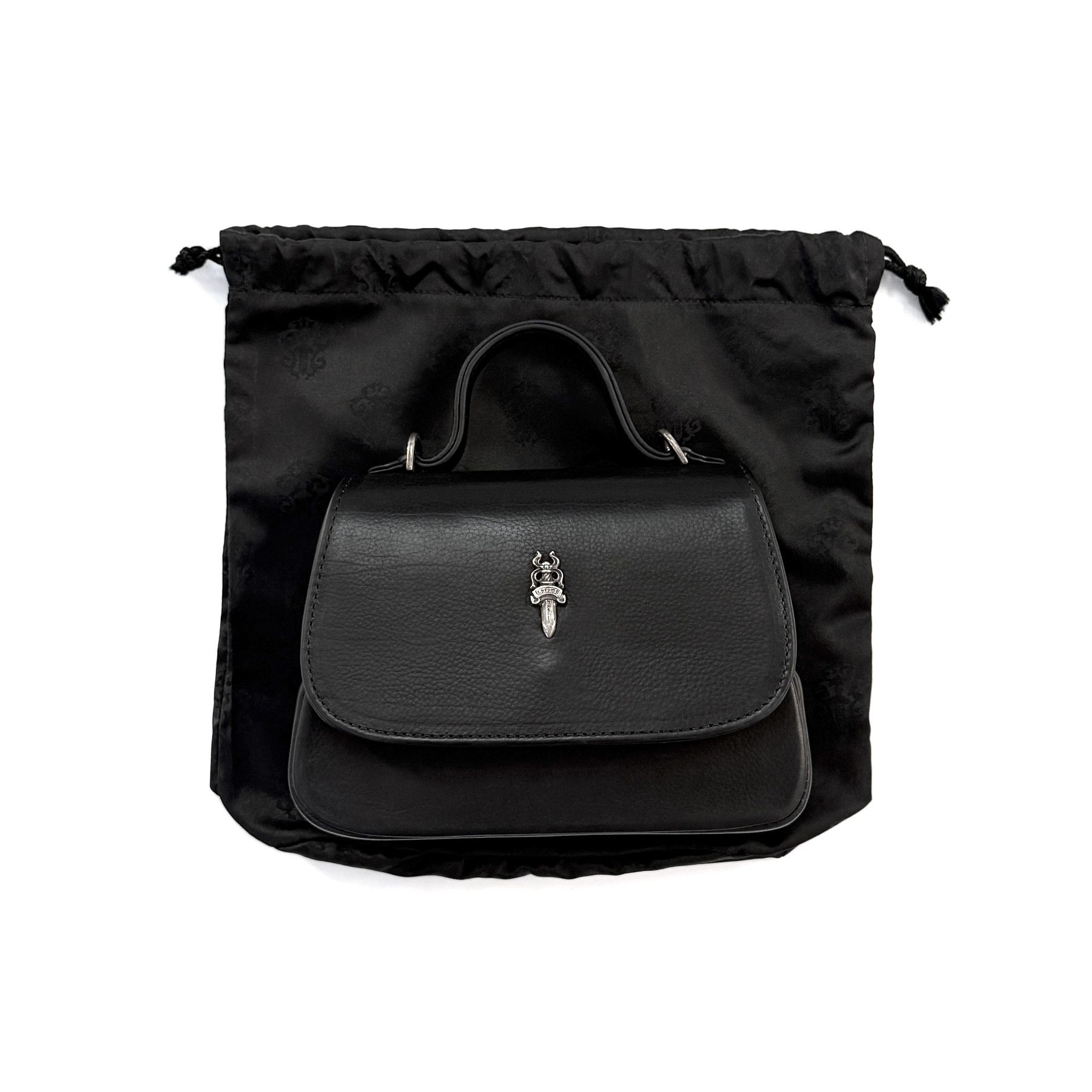Chrome Hearts Chrome Hearts Dagger Leather Handbag Size ONE SIZE - 4 Thumbnail